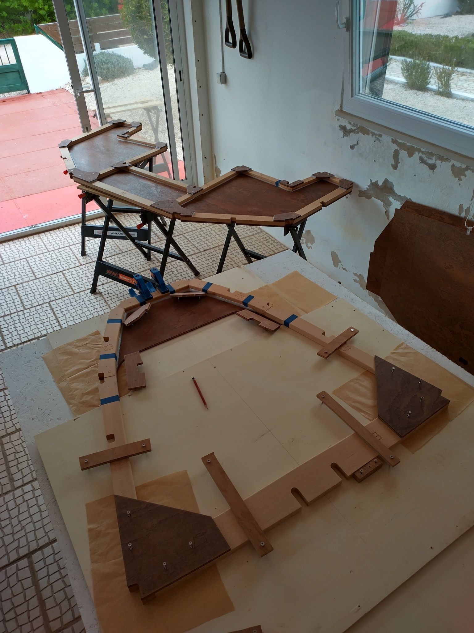 Constructioon de la membrure E