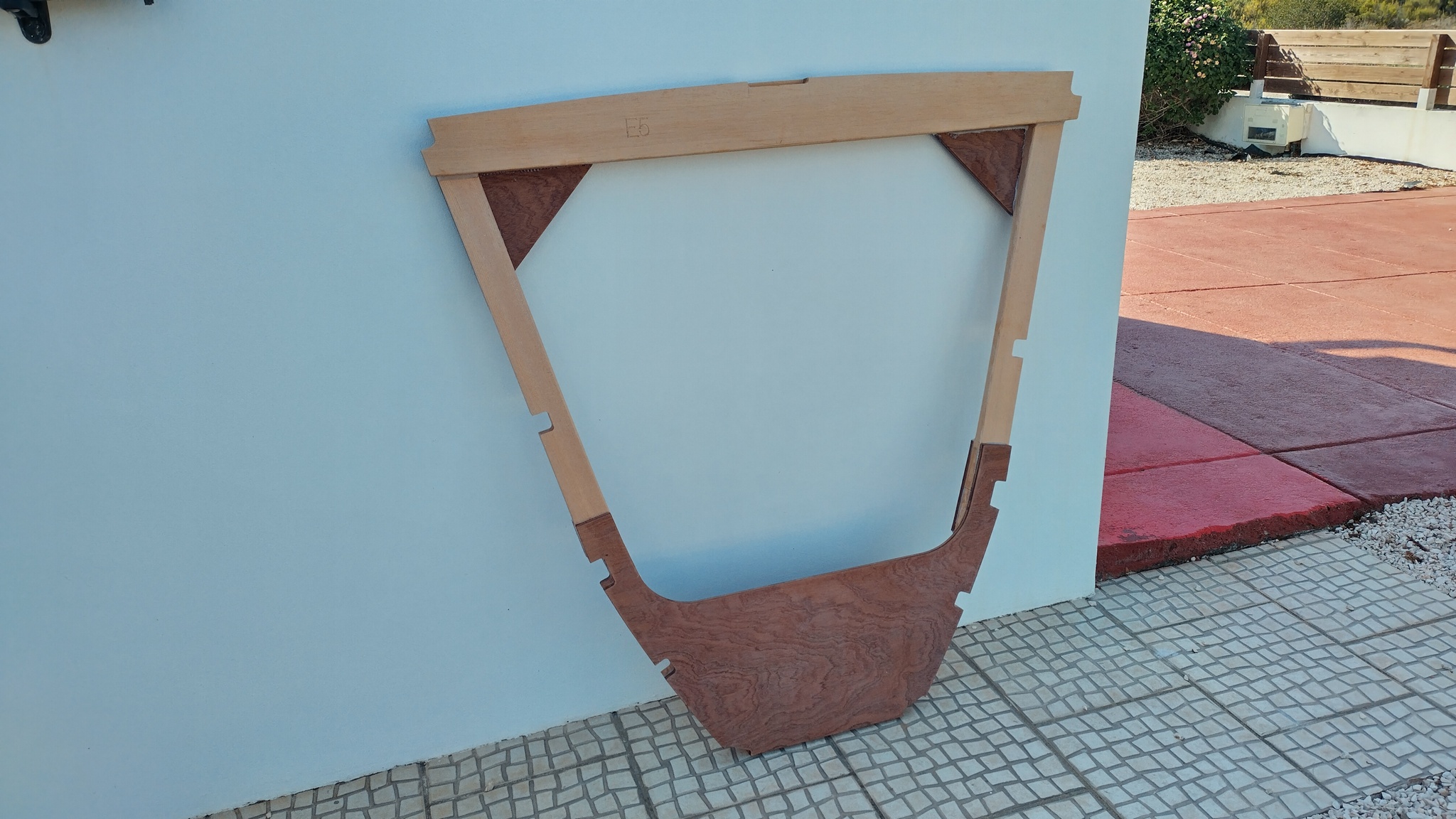 Voici le membrure E terminée !